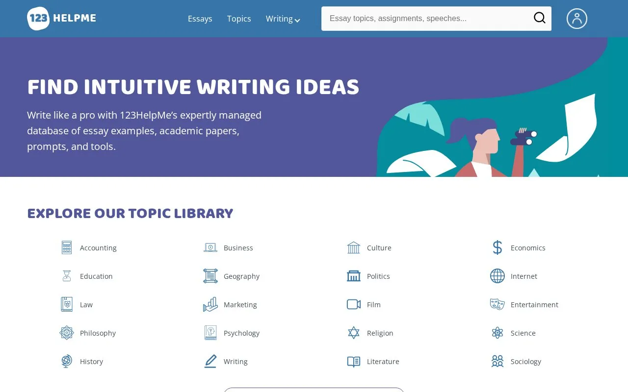 MajorTests homepage screenshot