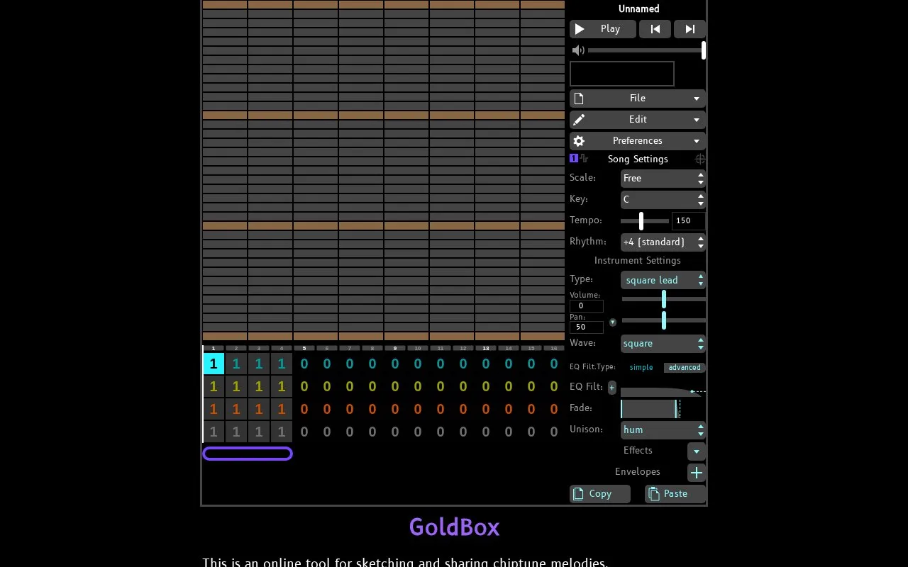 GoldBox homepage screenshot