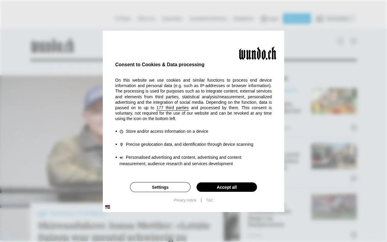 Werdenberger & Obertoggenburger homepage screenshot