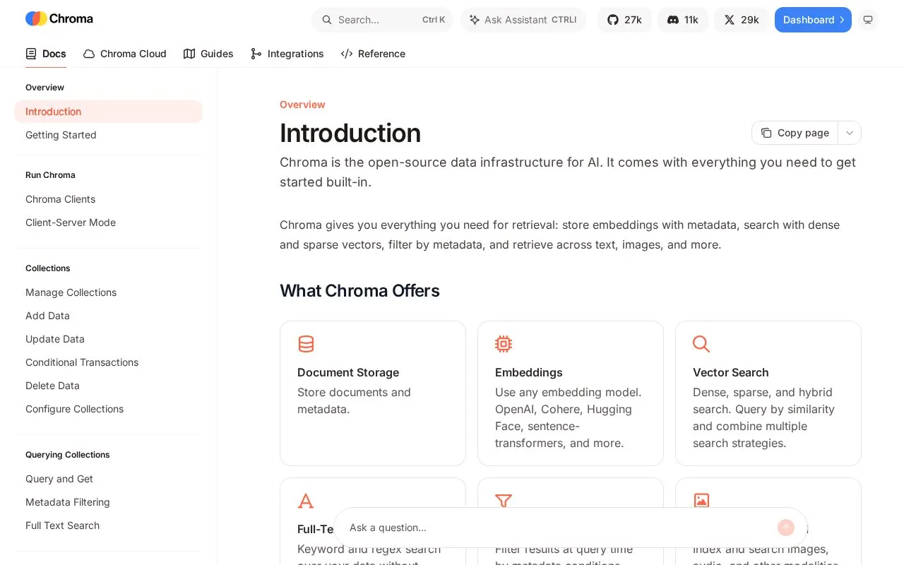 Self-host homepage screenshot