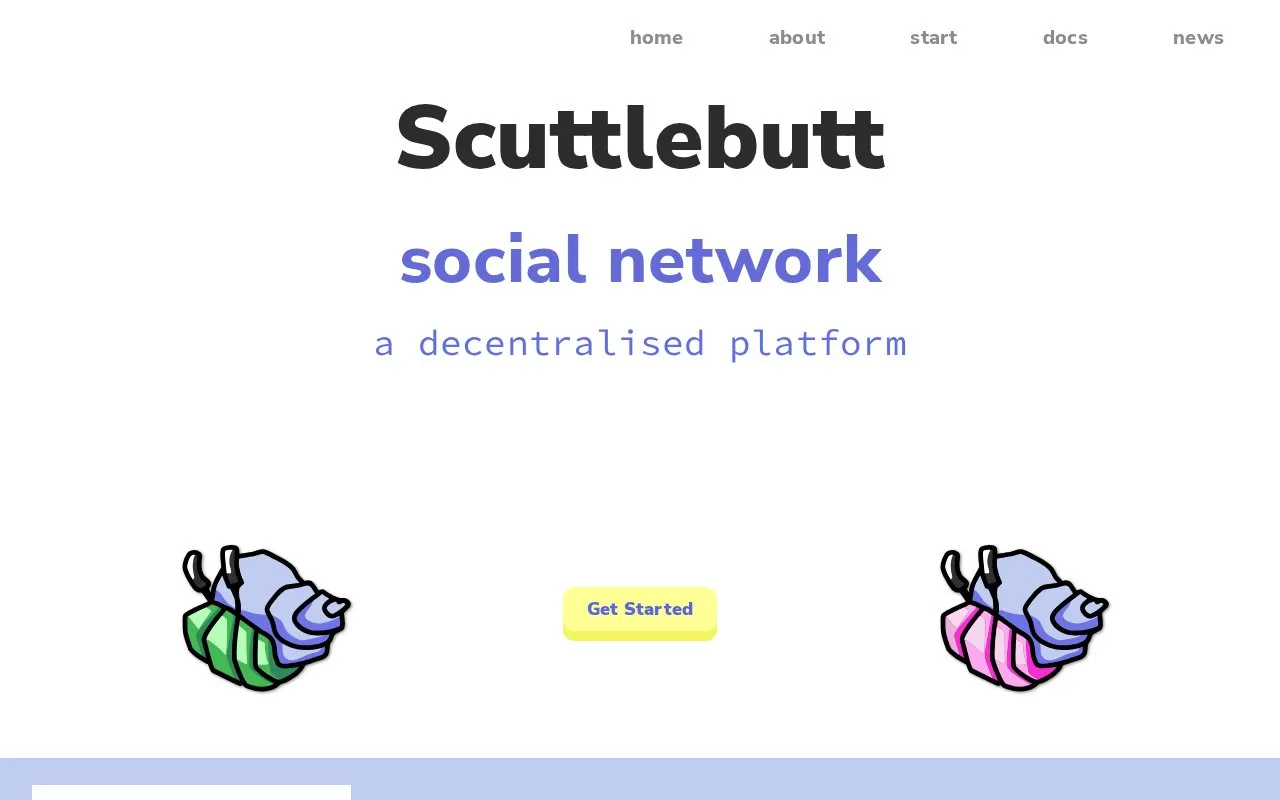 scuttlebutt homepage screenshot