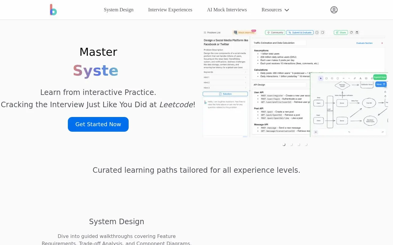 bugfree.ai homepage screenshot