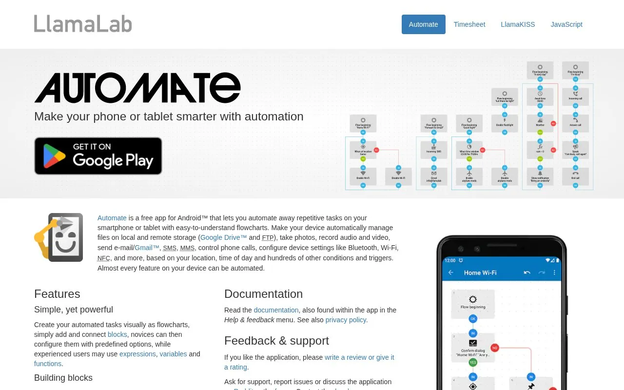 Automate homepage screenshot