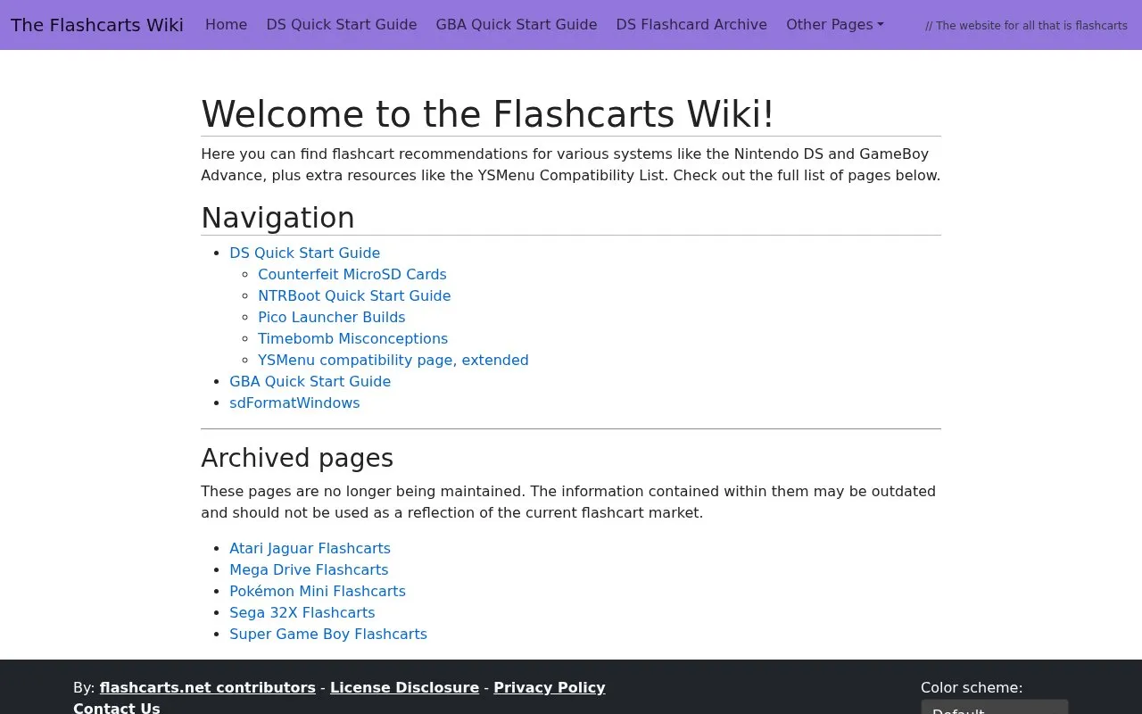 Archcord homepage screenshot