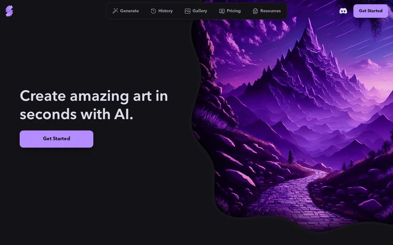 Stablecog homepage screenshot