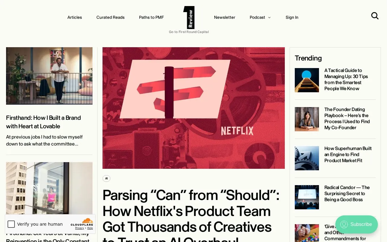 First Search homepage screenshot