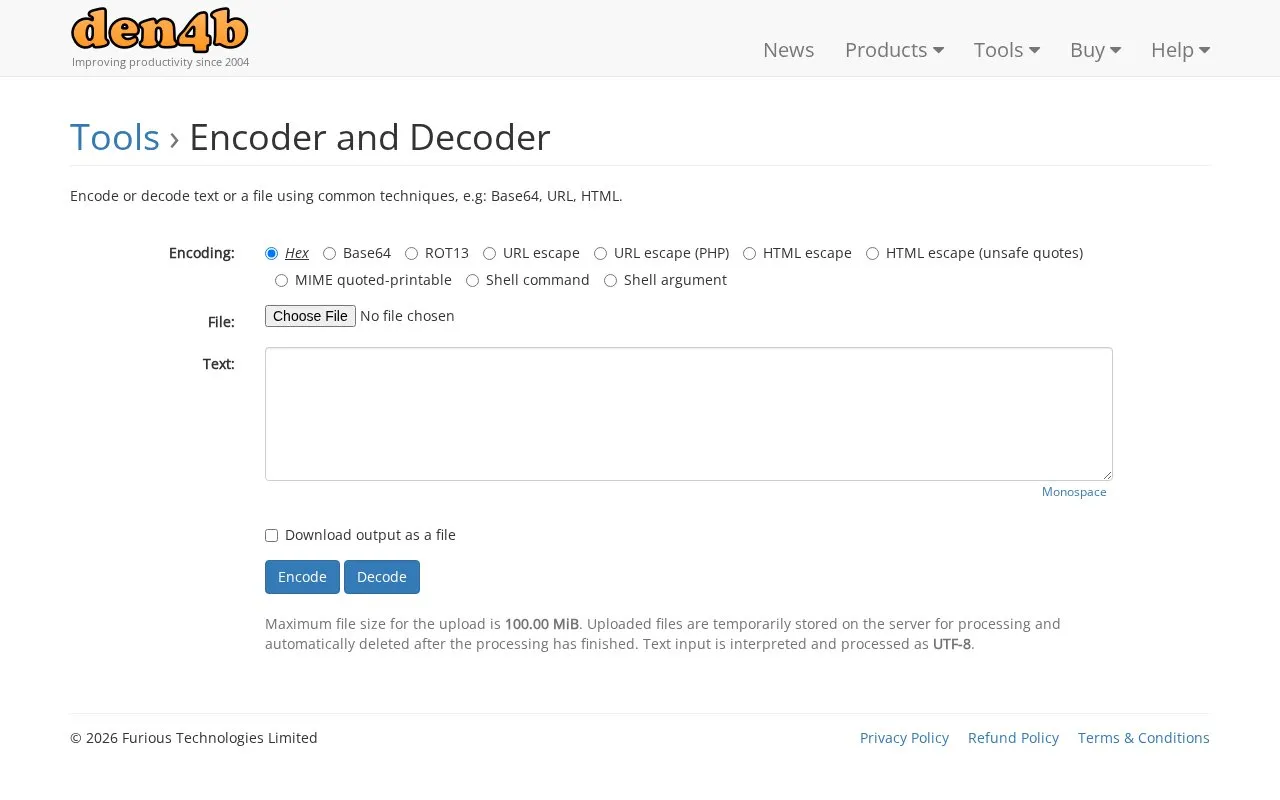 Coder homepage screenshot