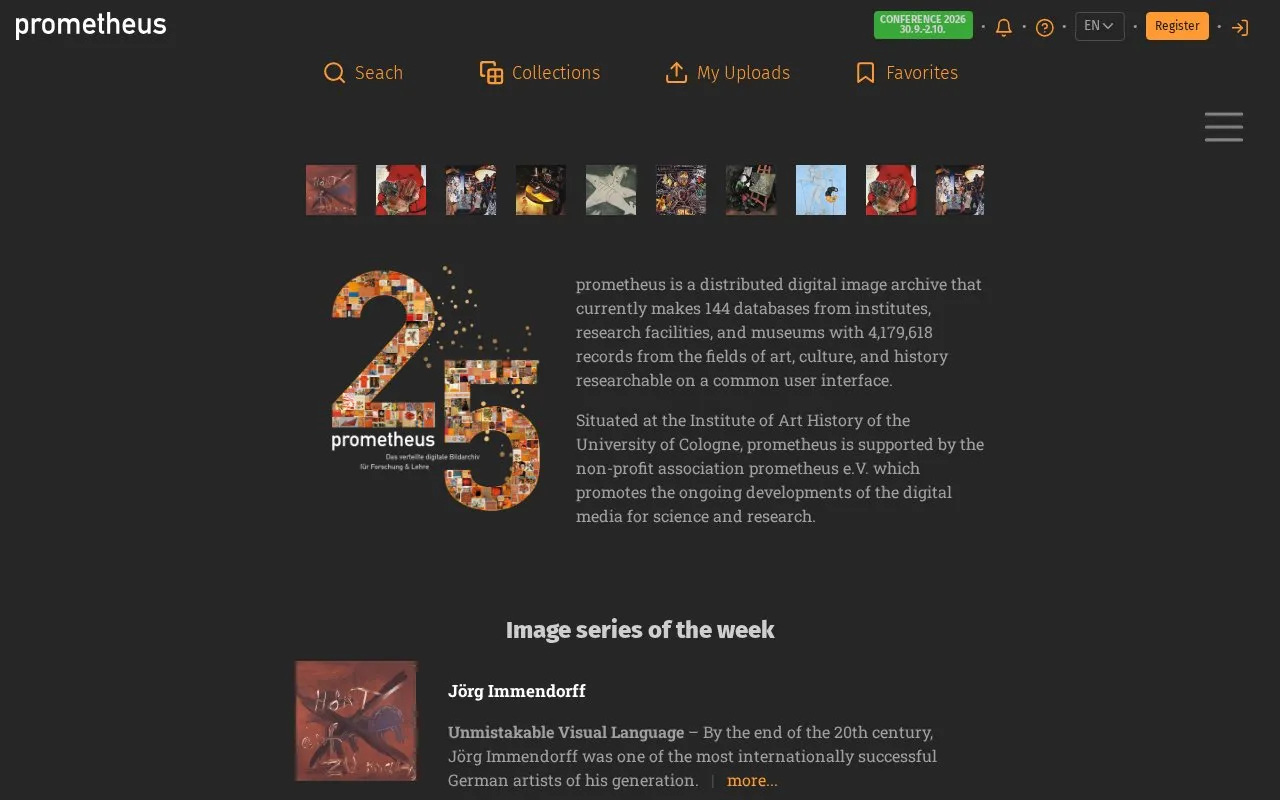 prometheus homepage screenshot
