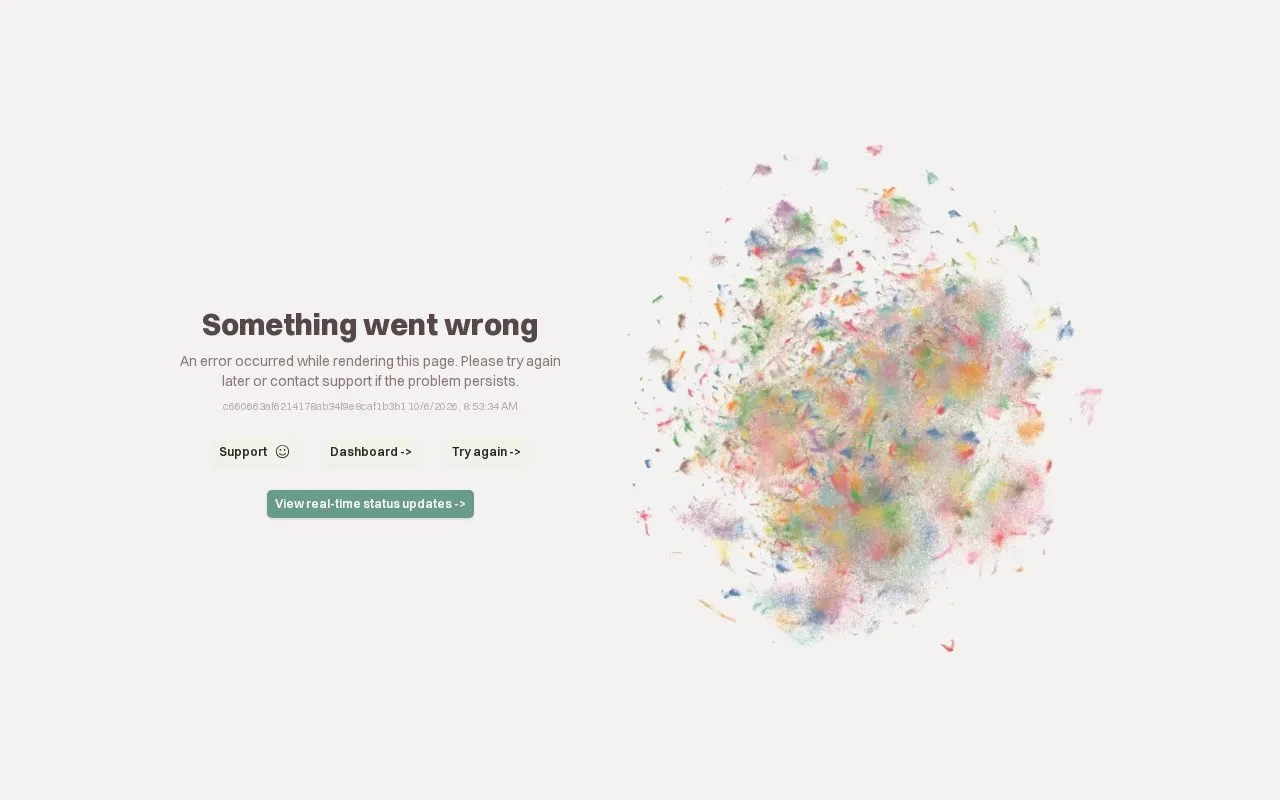 Atlas KREA Stable Diffusion homepage screenshot