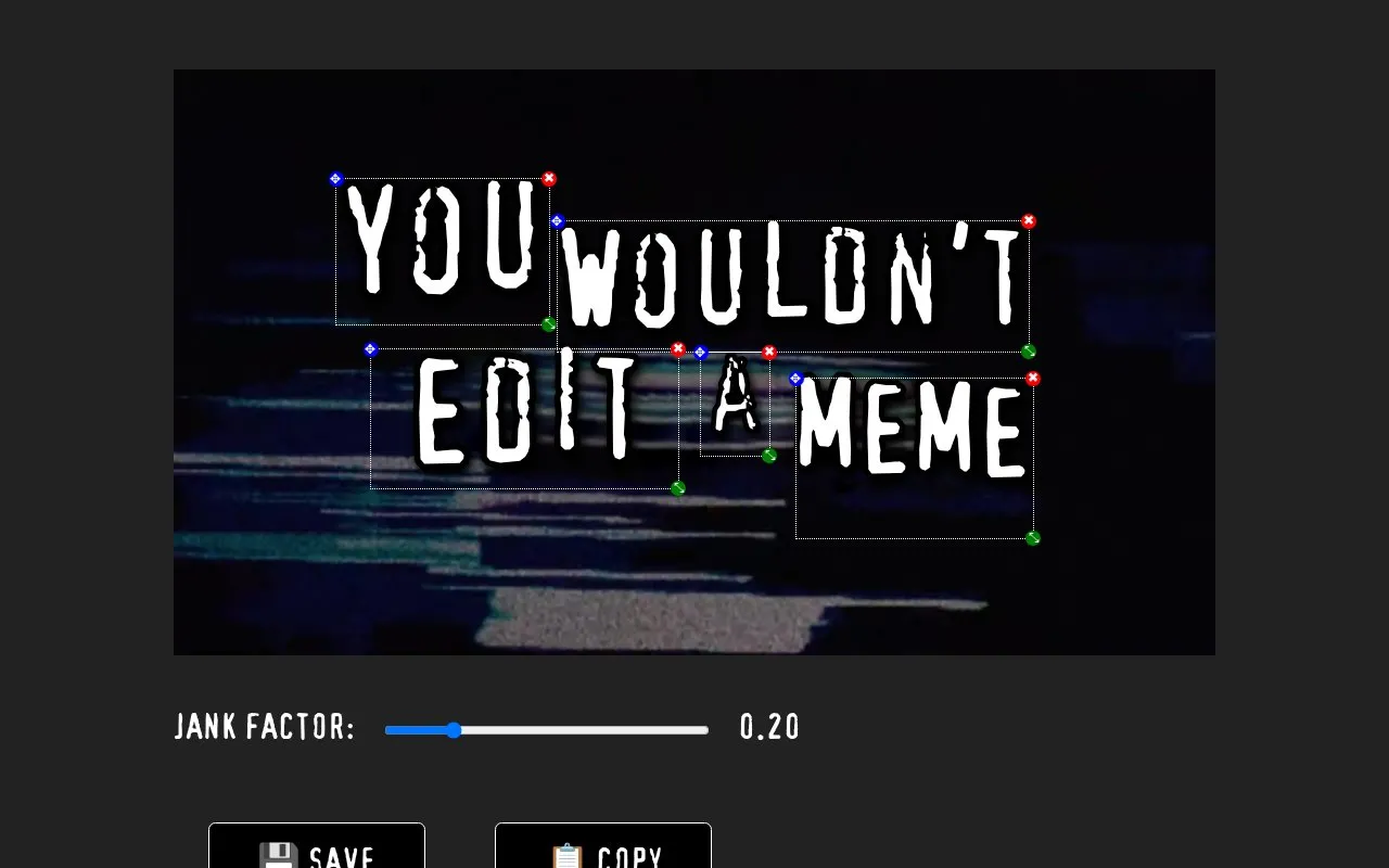 YouWouldntStealAWebsite homepage screenshot
