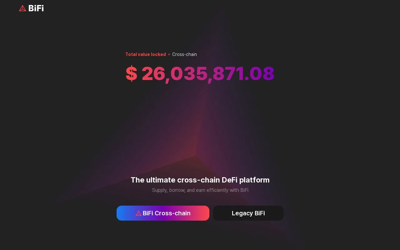 BiFi homepage screenshot