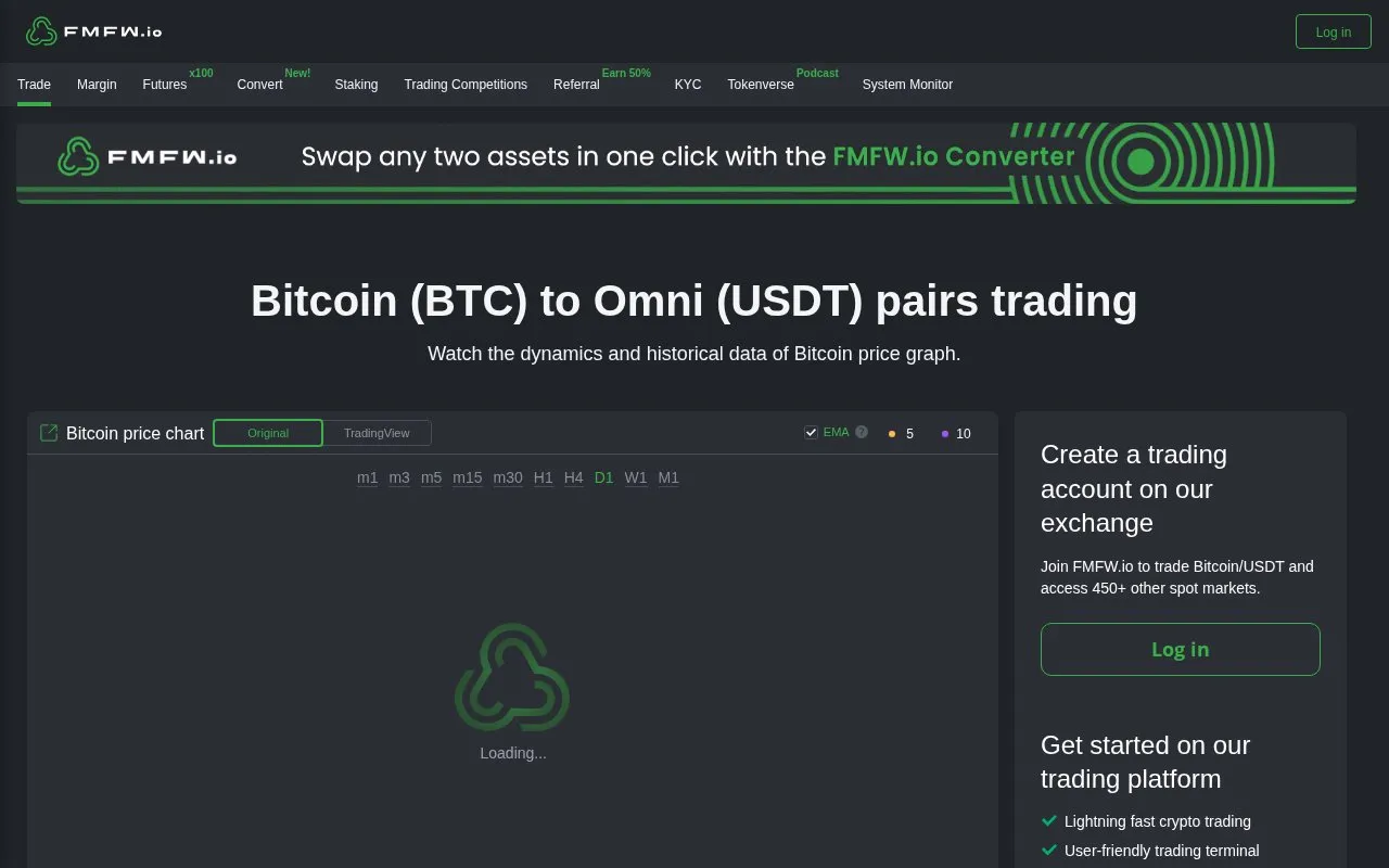 FMFW.io homepage screenshot