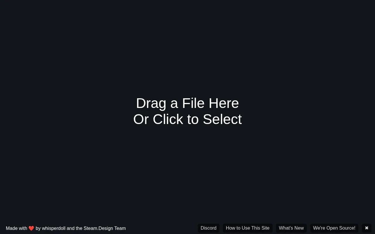 Avatar Cropper homepage screenshot