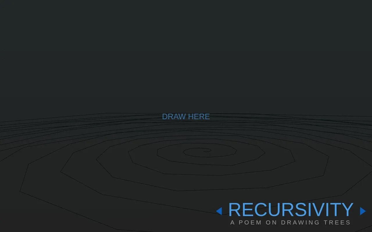 Recursivity homepage screenshot