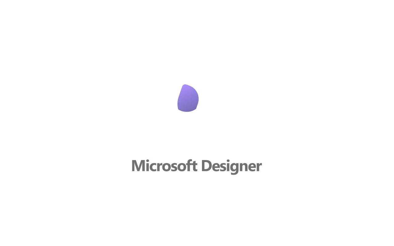 Microsoft Designer homepage screenshot