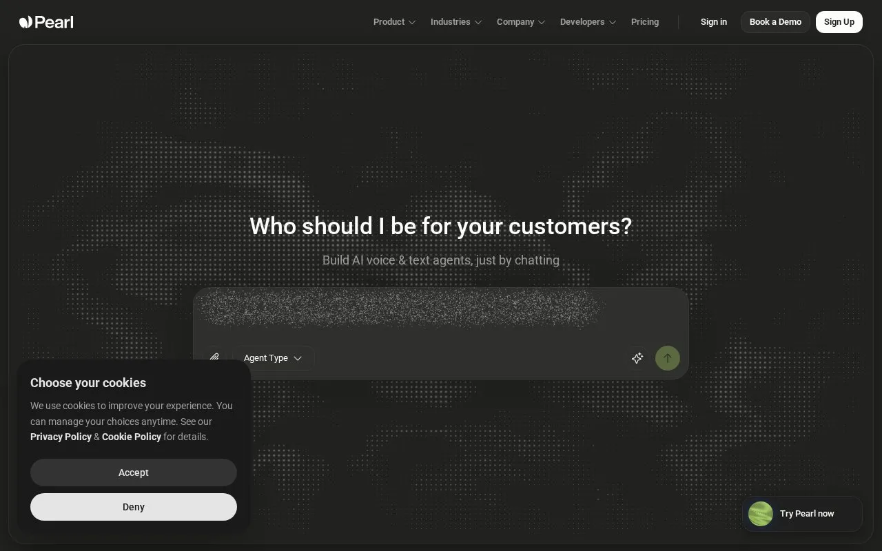 NLPearl homepage screenshot