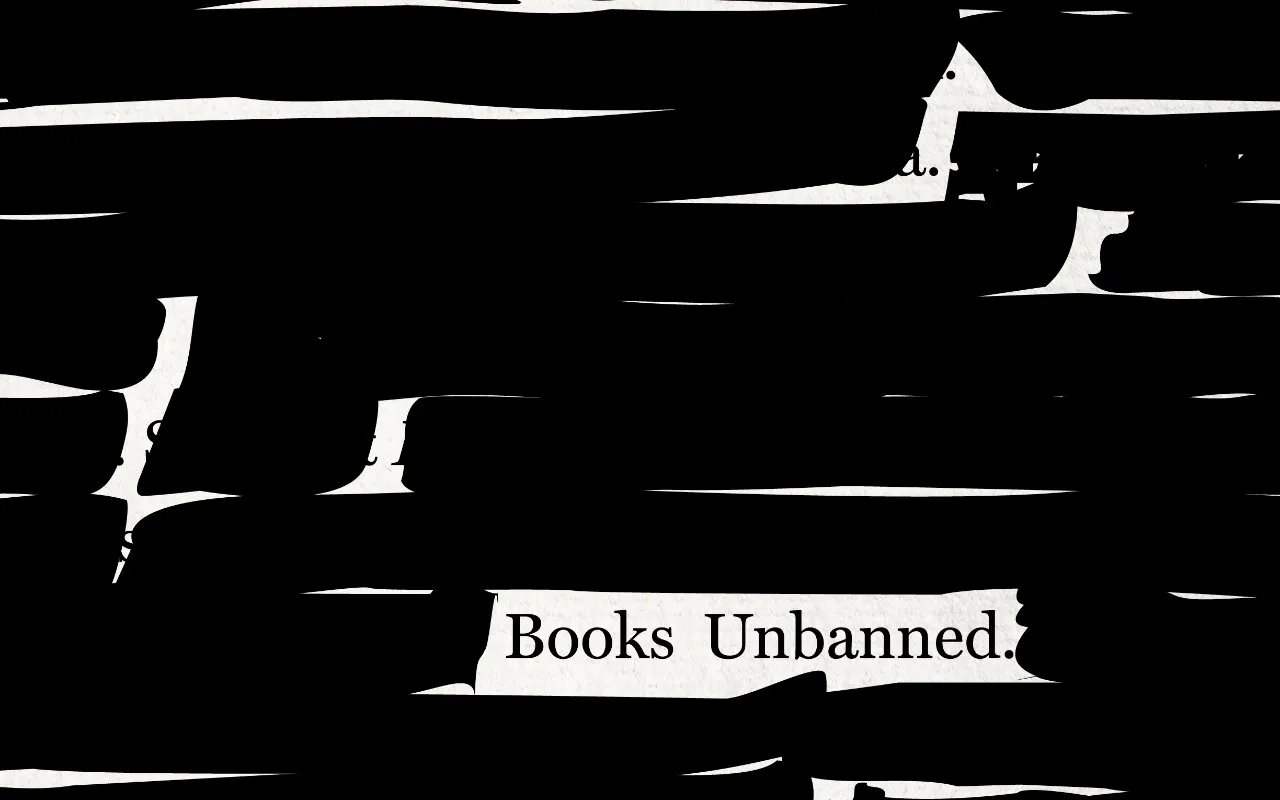 Books Unbanned homepage screenshot