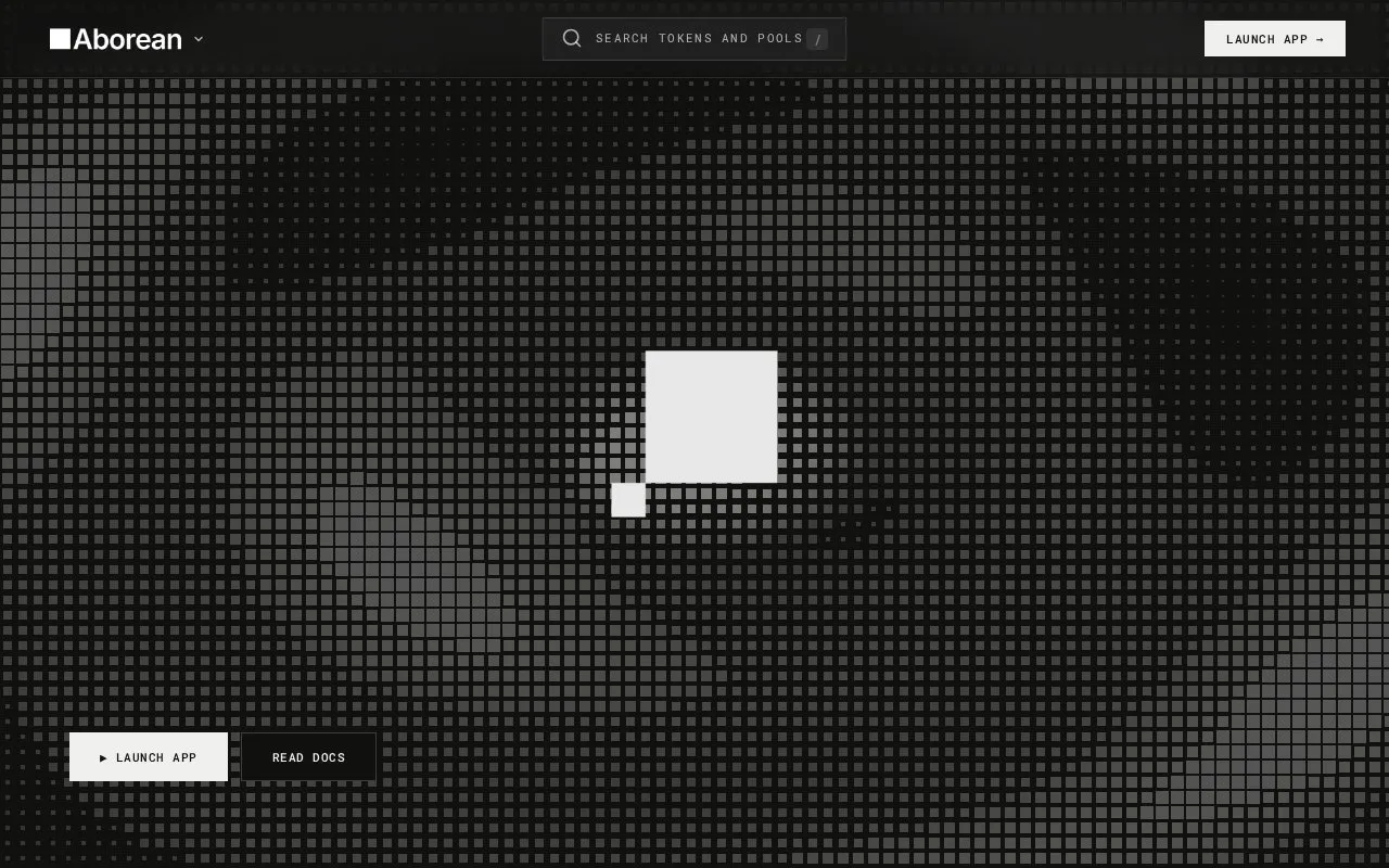 Aborean CL homepage screenshot
