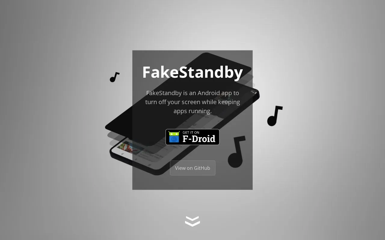 FakeStandby homepage screenshot