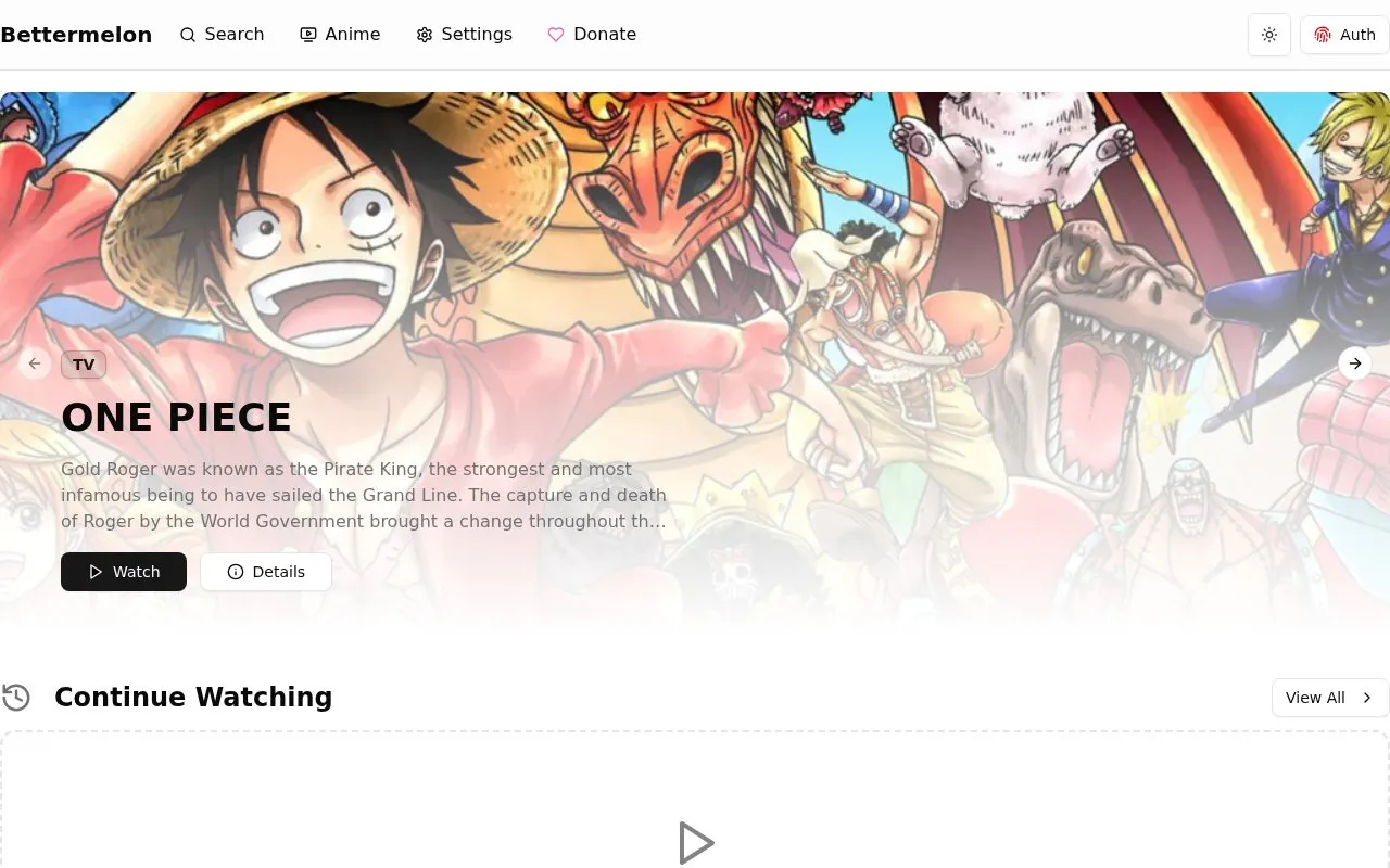 Bettermelon homepage screenshot