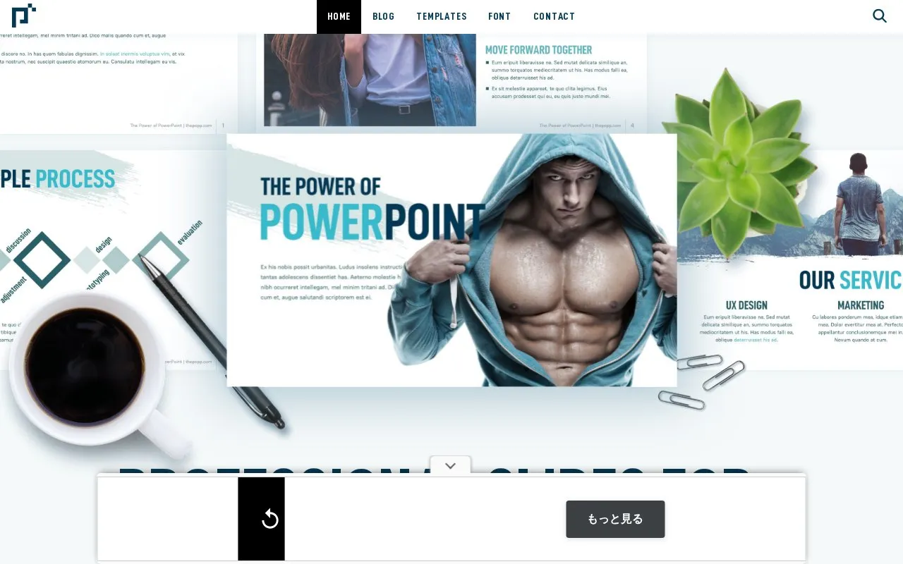 ThePOPP homepage screenshot