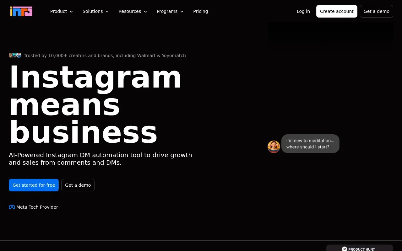 Inrō homepage screenshot
