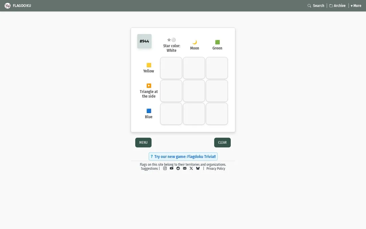 flagdoku homepage screenshot