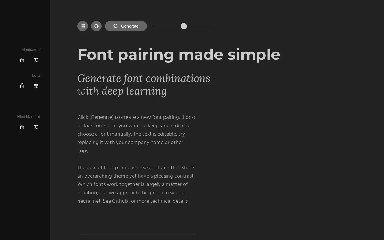Fontjoy homepage screenshot