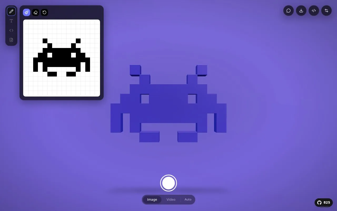 3dsvg homepage screenshot