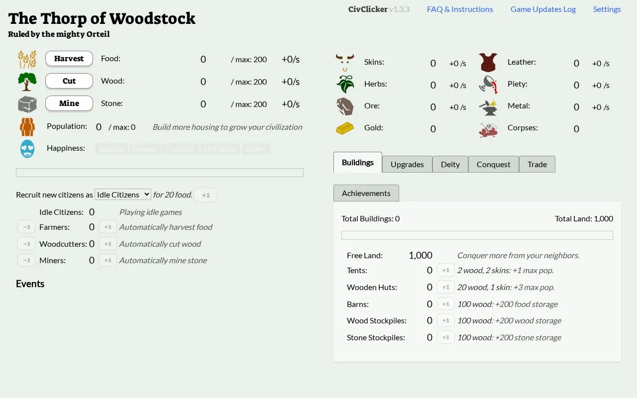 The Thorp of Woodstock homepage screenshot