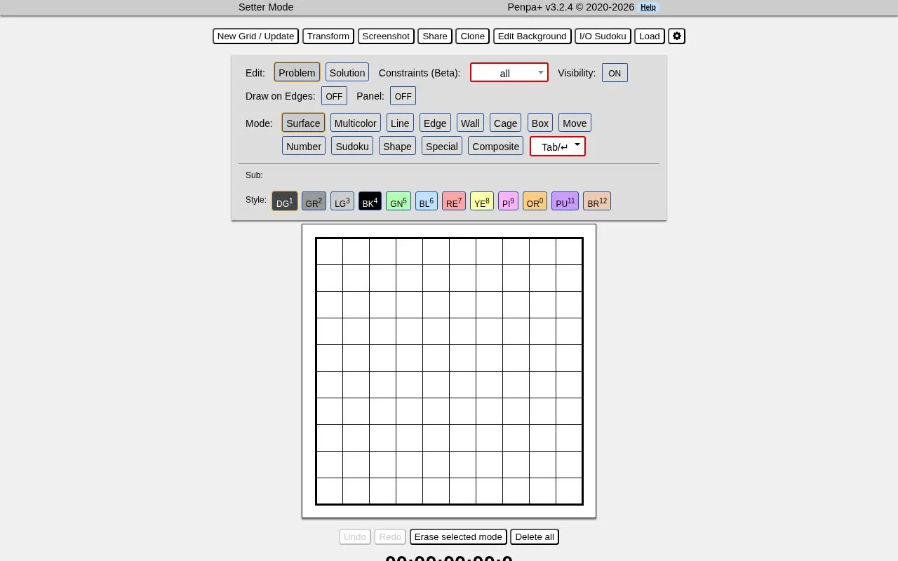 Penpa+ homepage screenshot