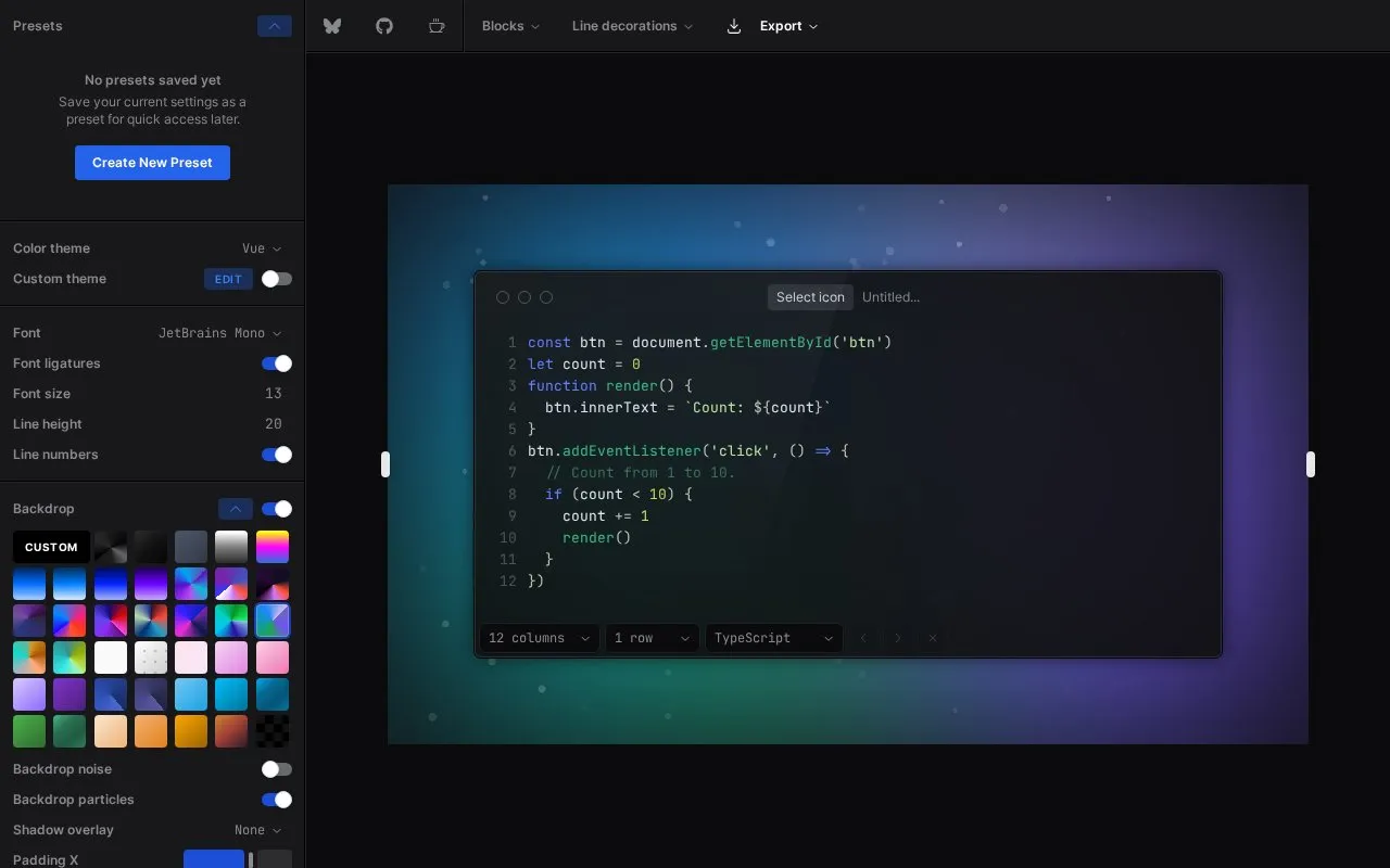 Chalk homepage screenshot