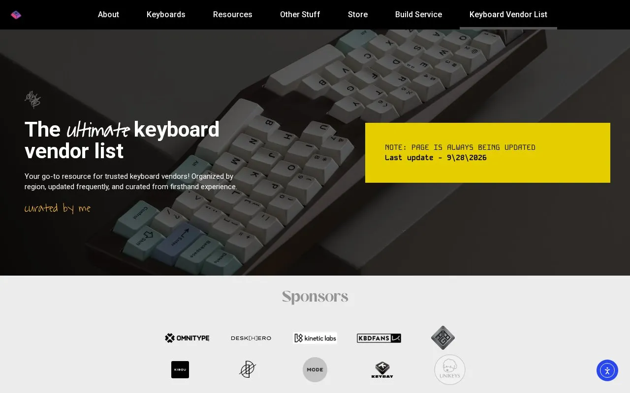 alexotos homepage screenshot