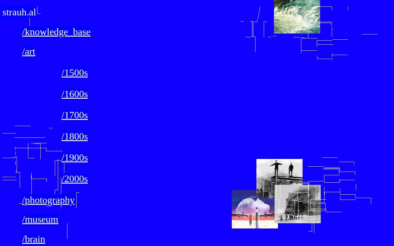 strauh.al homepage screenshot
