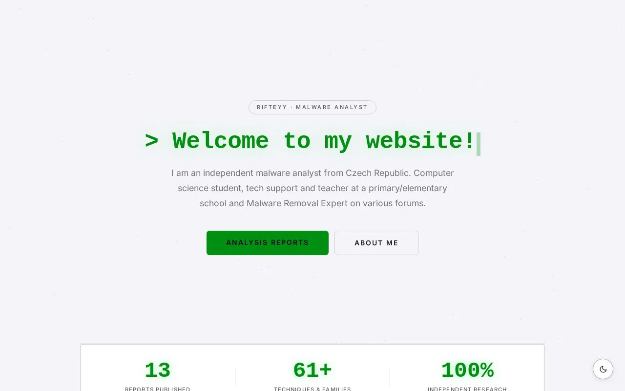 rifteyy homepage screenshot