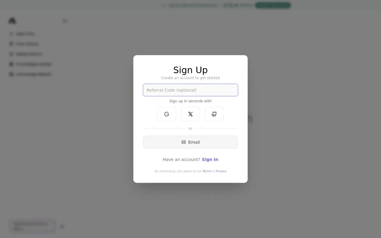 Flowith homepage screenshot