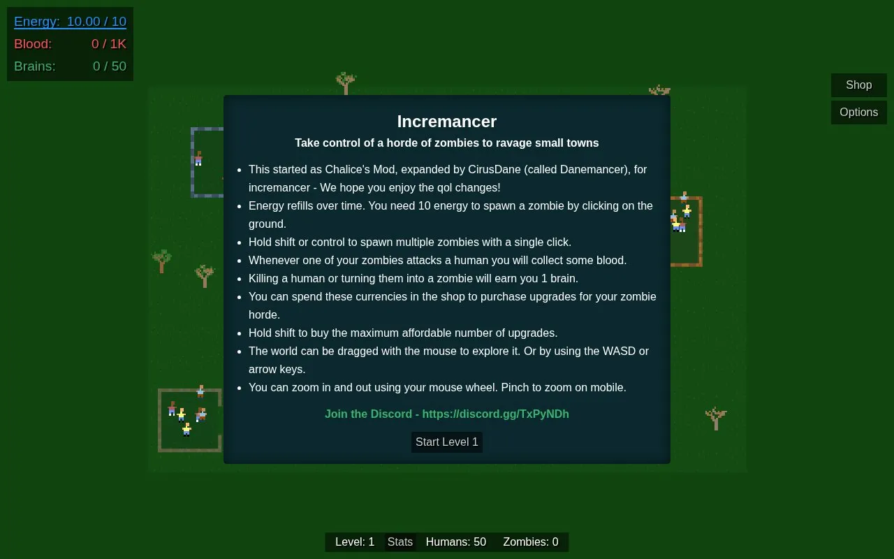 Danemancer homepage screenshot