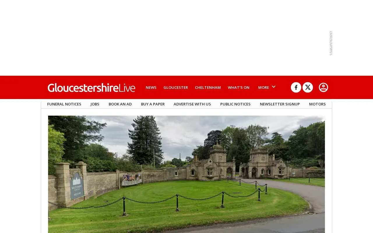 Gloucestershire Live homepage screenshot