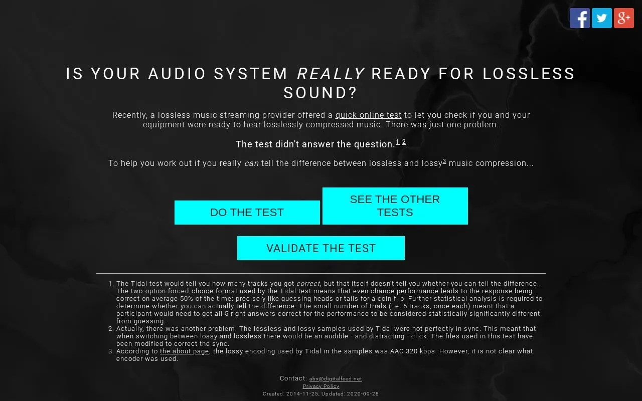 DigitalFeed homepage screenshot