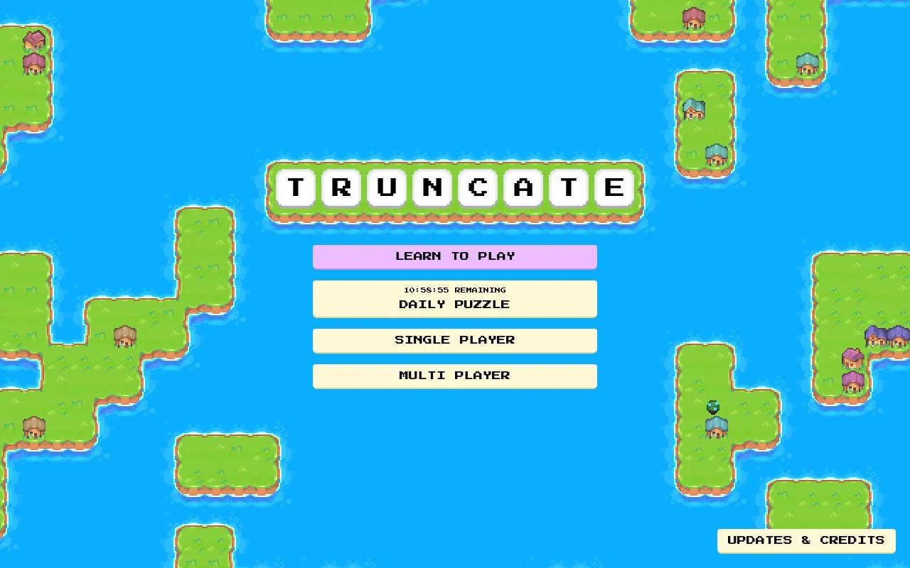 Truncate homepage screenshot