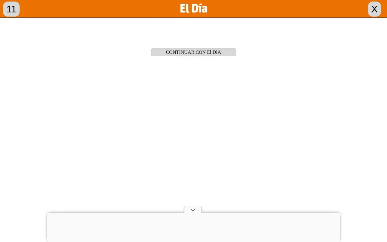El Día homepage screenshot