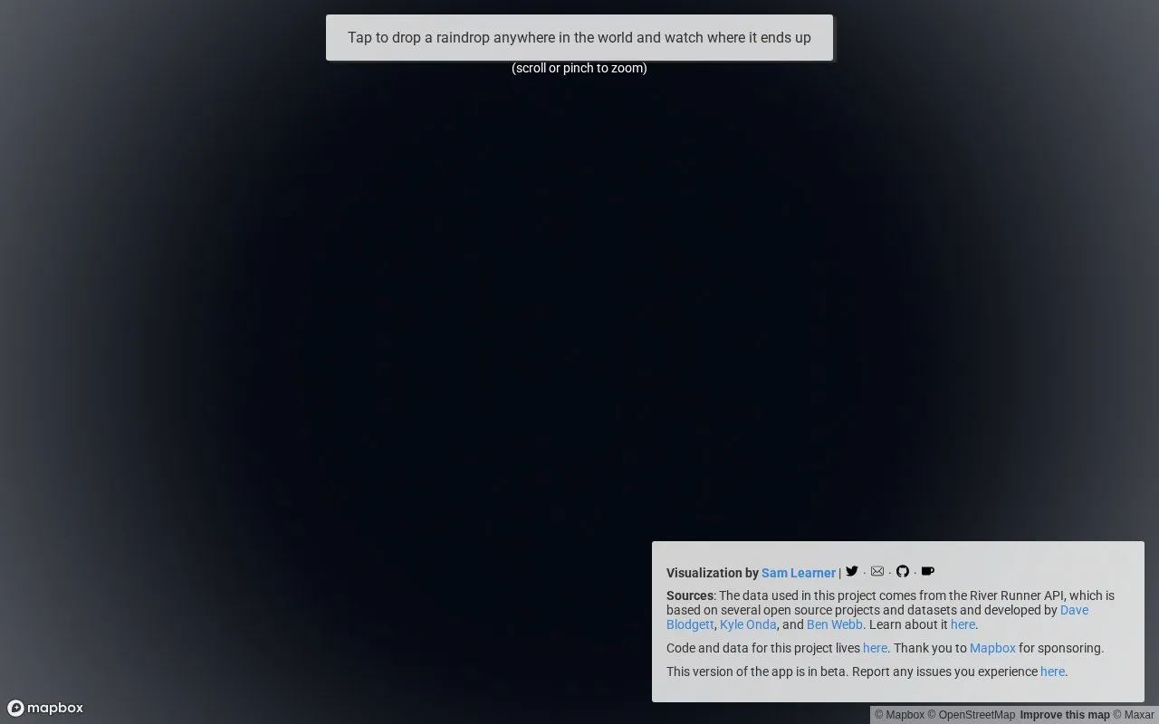 3D Map homepage screenshot