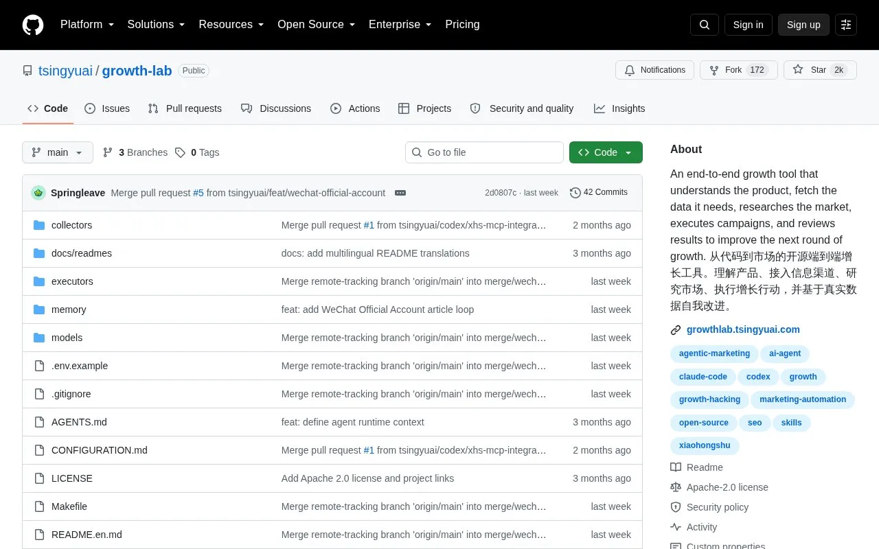 growth-lab homepage screenshot