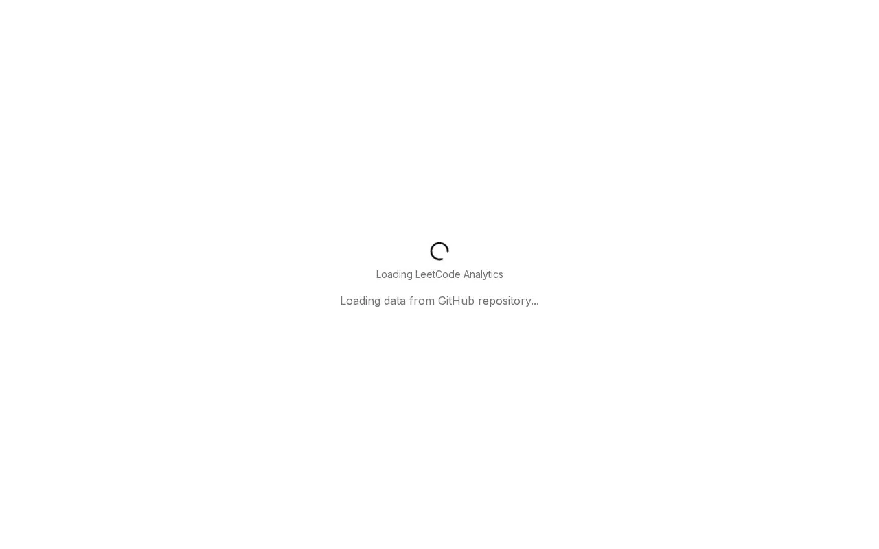 Analytics homepage screenshot