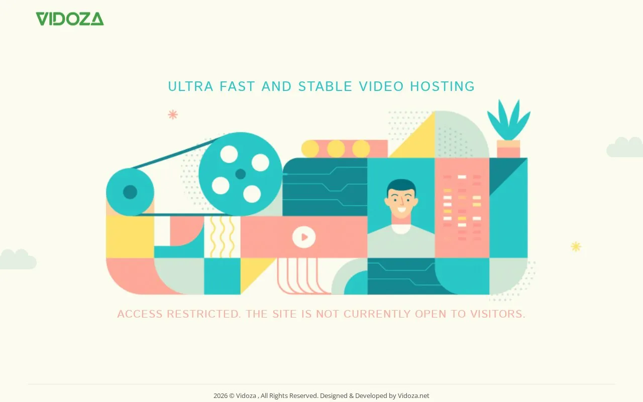 Vidoza homepage screenshot