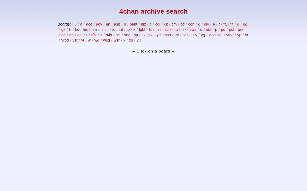 4search homepage screenshot