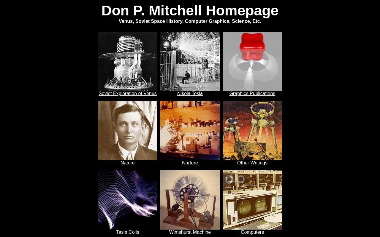 Mental Landscape homepage screenshot