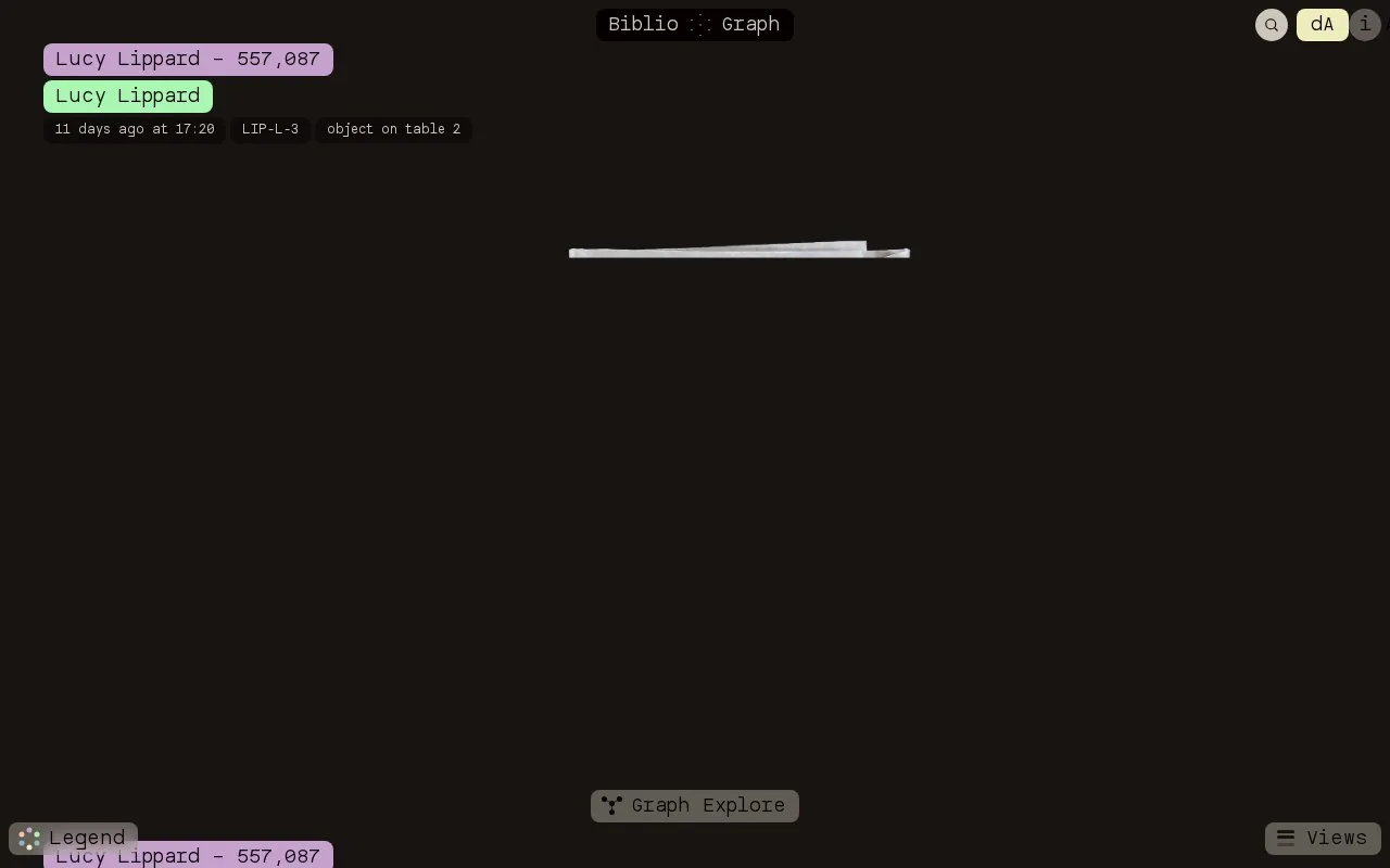 Biblio-graph homepage screenshot