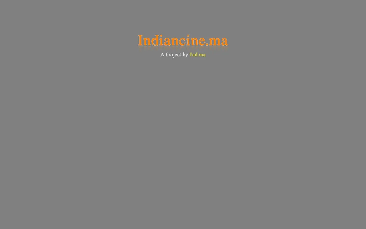 IndianCine homepage screenshot