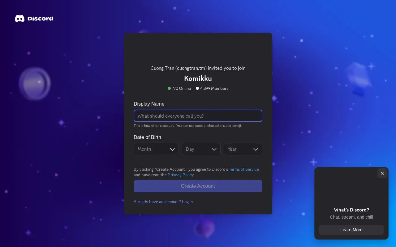 Komikku homepage screenshot